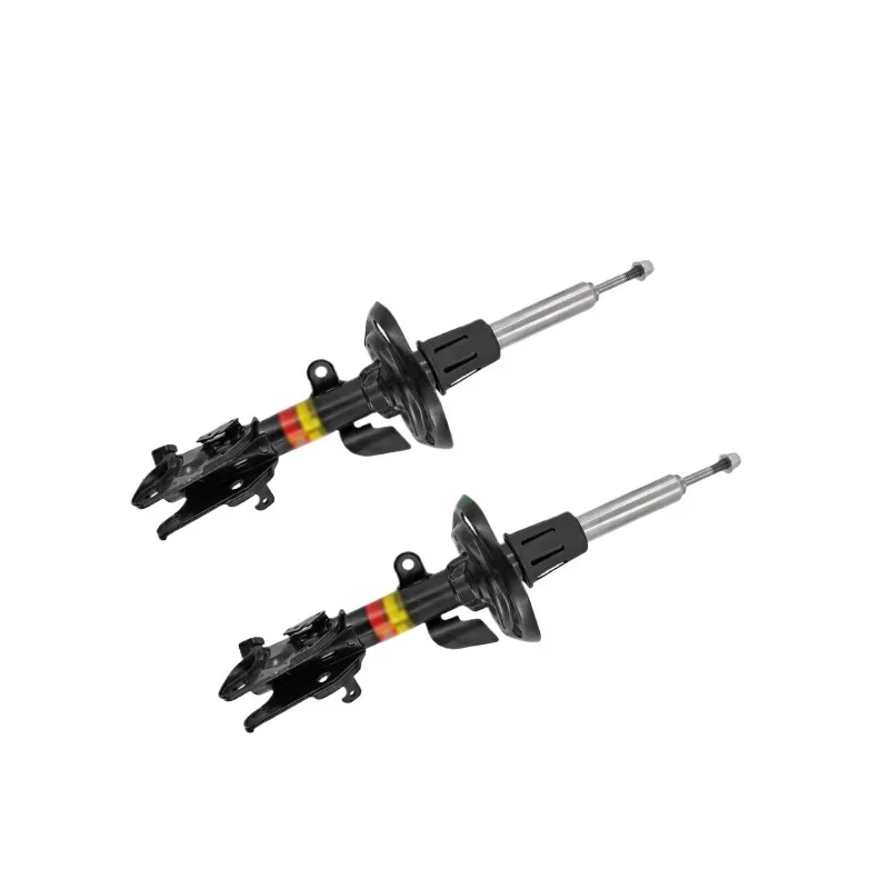 A pair of front electronic shock absorbers suspension system automotive parts