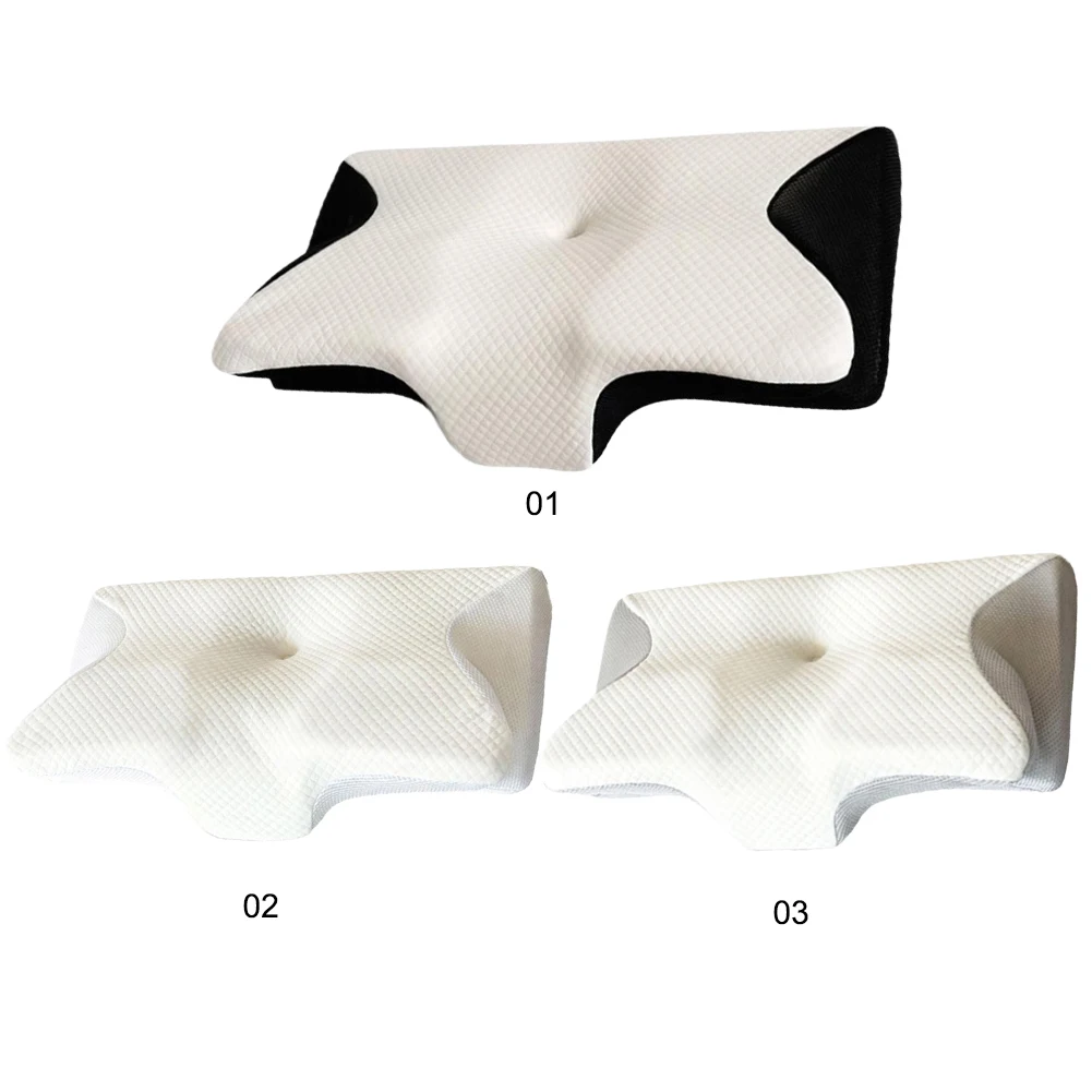 

Memory Foam Cervical Pillow Slow Rebound Ergonomic Orthopedic Pillow Lightweight Soft Sleeping Cervical Pillow for Home Bedroom