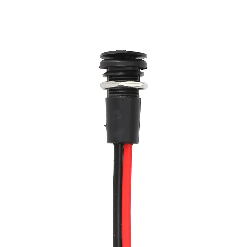 【Charger】 Electric Scooter 5.5x2.1mm Charging Port Power Sockets Panel Mount Solder Connector with Cable