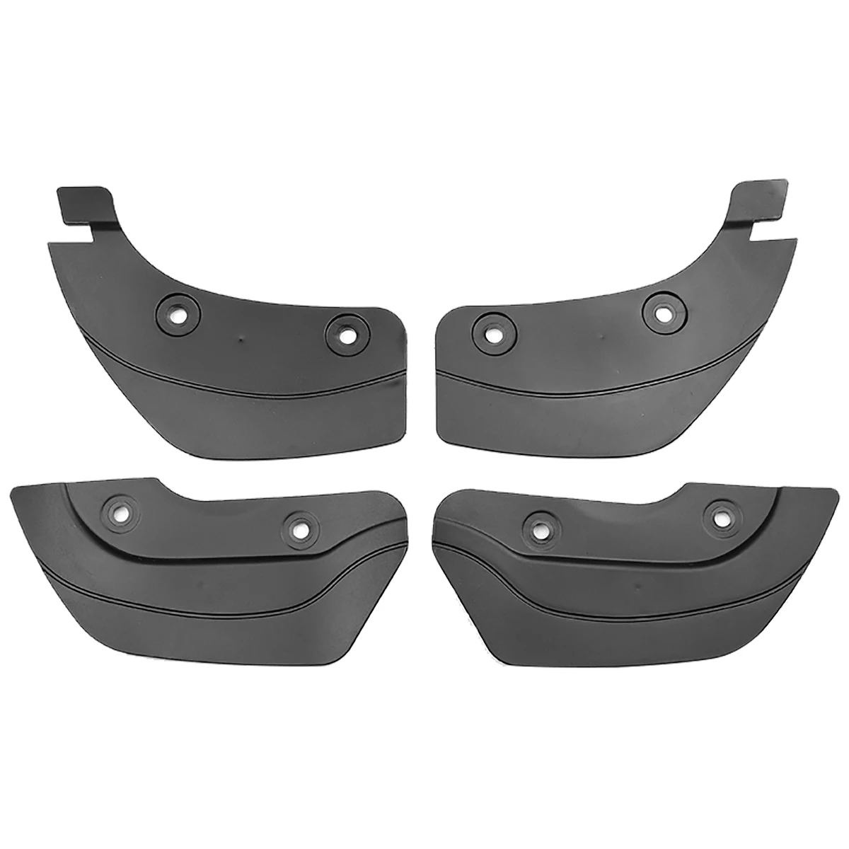 LUCKEASY pour Tesla modèle Y 2020-2024 garde-boue de roue arrière accessoires de Modification de voiture modèle 3 garde-boue Kit de garde-boue