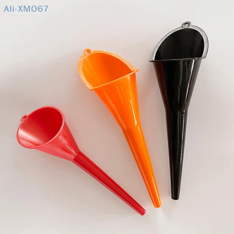 Car Long Stem Funnel Anti-splash Gasoline Oil Fuel Filling Tools Motorcycle Auto Refueling Accessories