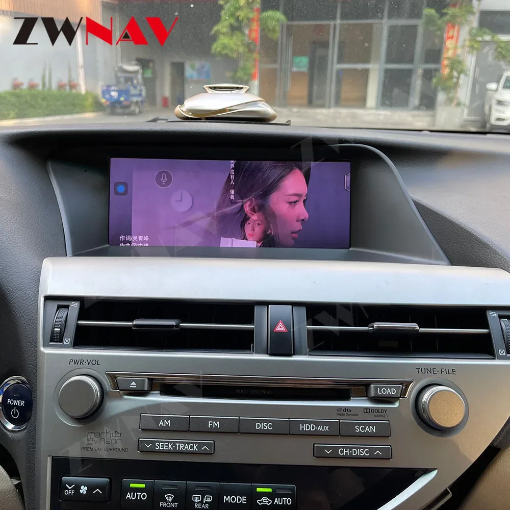 Android 11 Car Radio for Lexus RX RX200T RX270 RX300 RX350 RX450h 2009-2014 Car DVD Player Auto GPS Navigation Multimedia