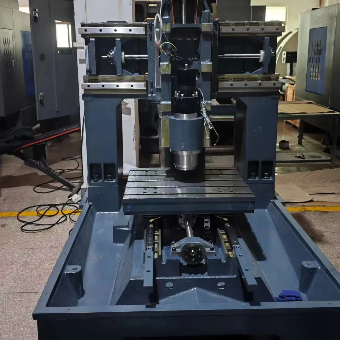 LEYO-Centro de Hining Vertical VMC650 de 3 a 5 ejes, Cnc, Milg Hine