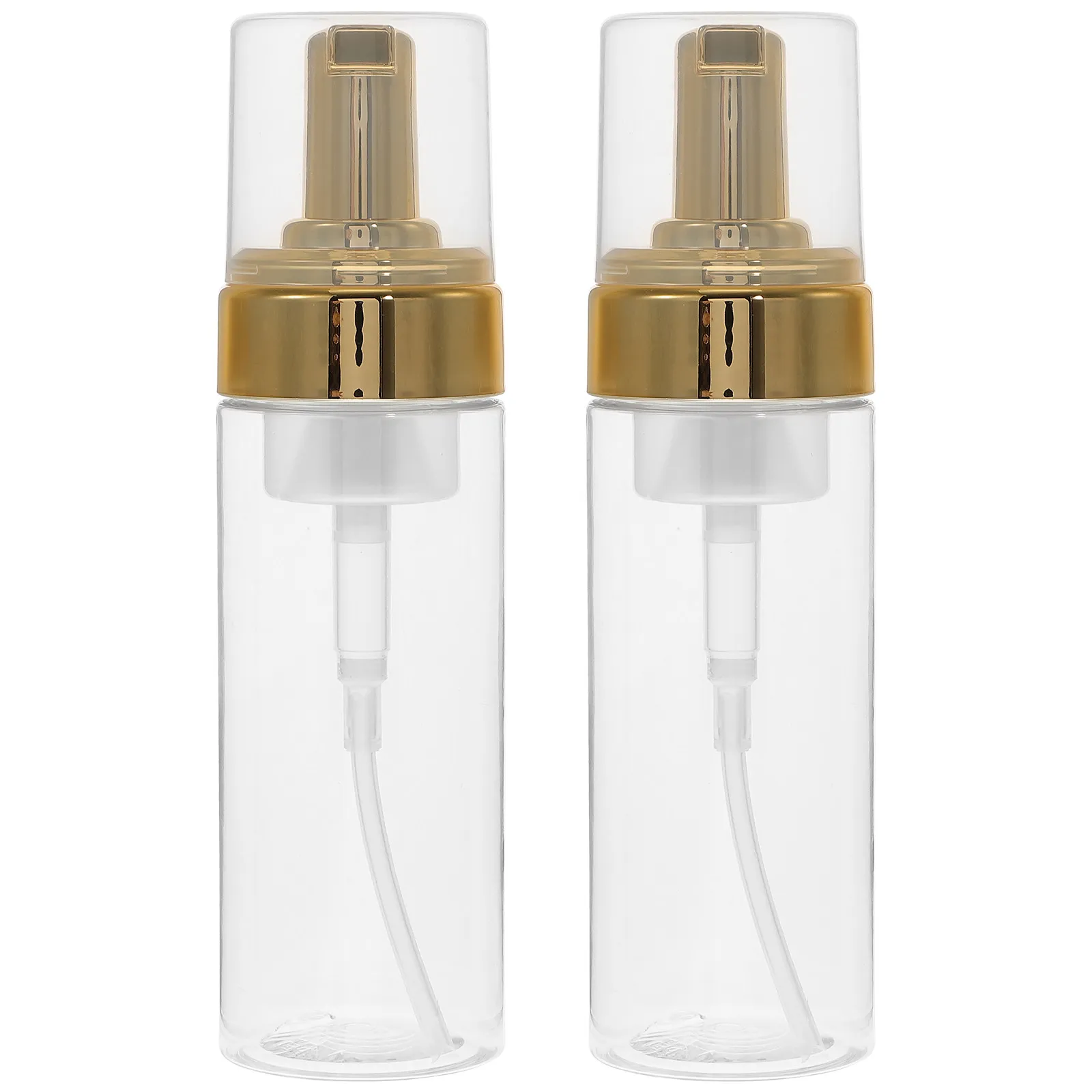 

Набор из 2 матовых многоразовых флаконов-дозаторов премиум-класса для косметики, шампуня, геля для душа, пустые дорожные емкости