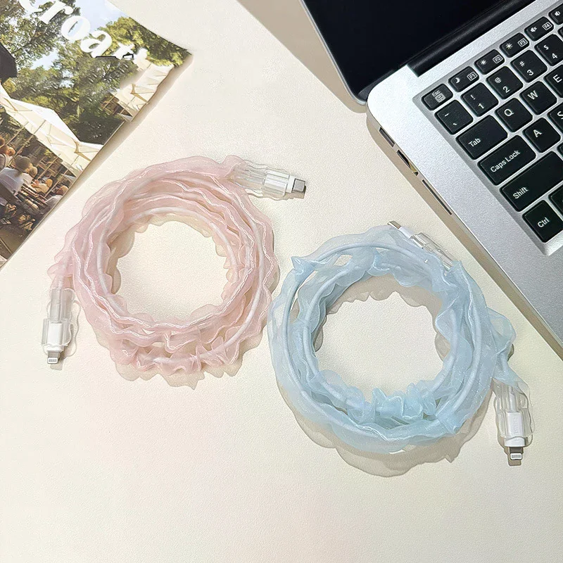 Cartoon Cable Saver Protector Anti Break Type C Charger Cord Bite Proof Guard For Phone Charging Data Line Protection