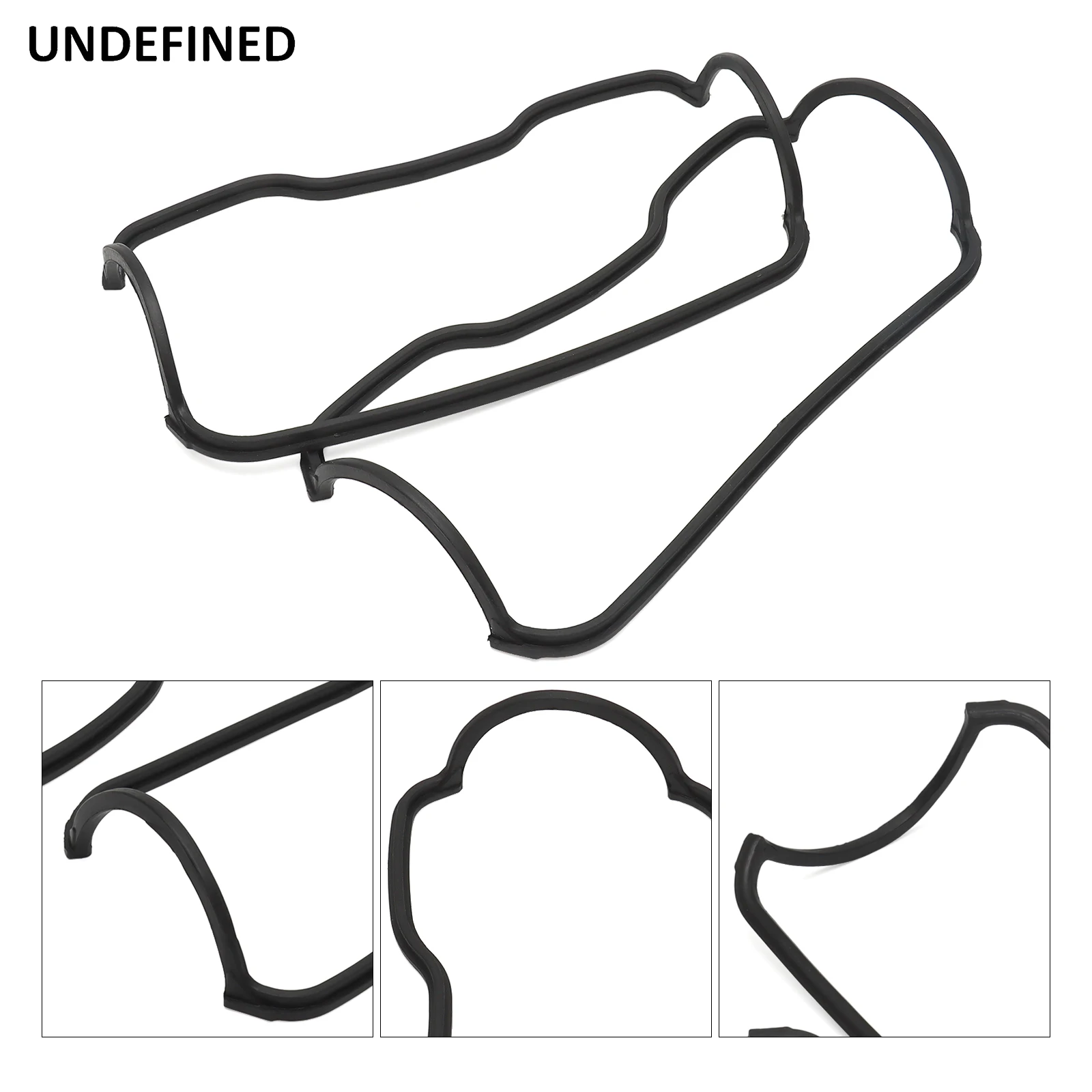 Fit For Honda GL1000 GOLDWING LTD GOLD WING ASPENCADE INTERSTATE Replaces OEM # 12391-371-306 2PCS Rubber Valve Cover Gasket