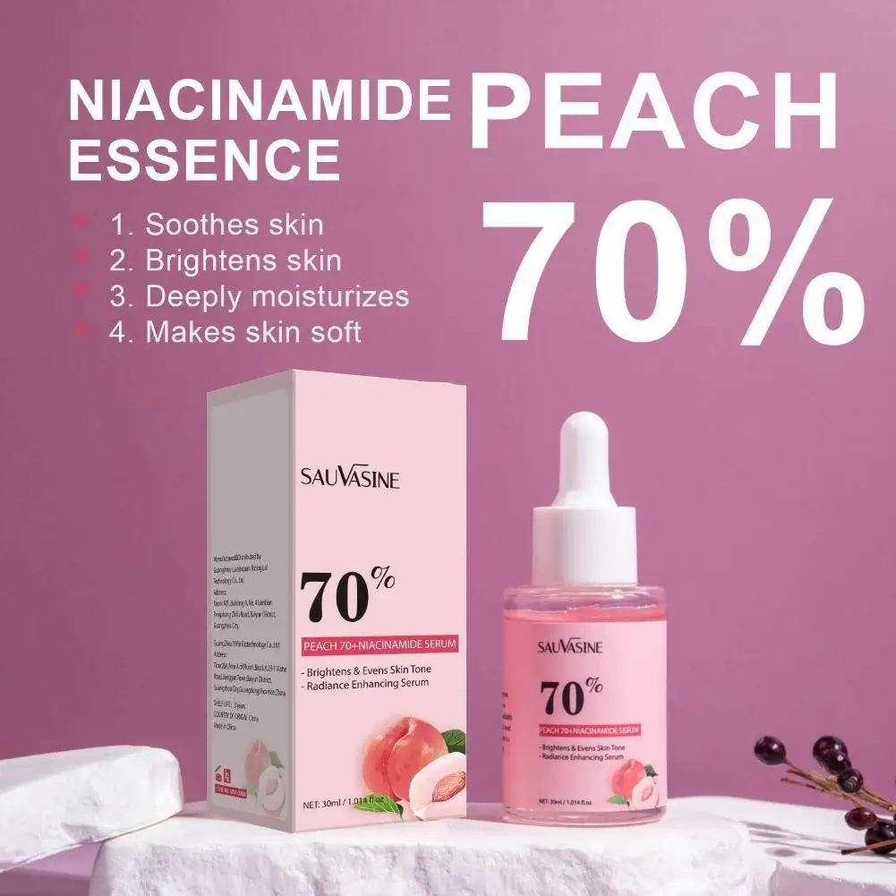 Niacinamide Facial Hydrating Serum 30ml Refreshing Moisturizing Shrinks Pores Essence Anti-aging Smooth Fine Lines Skin Care
