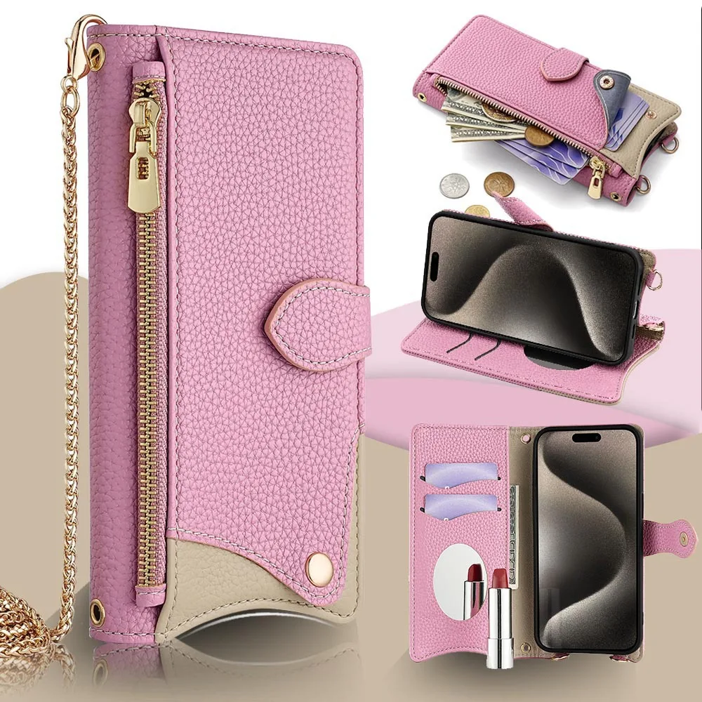 Zipper Crossbody Wa…