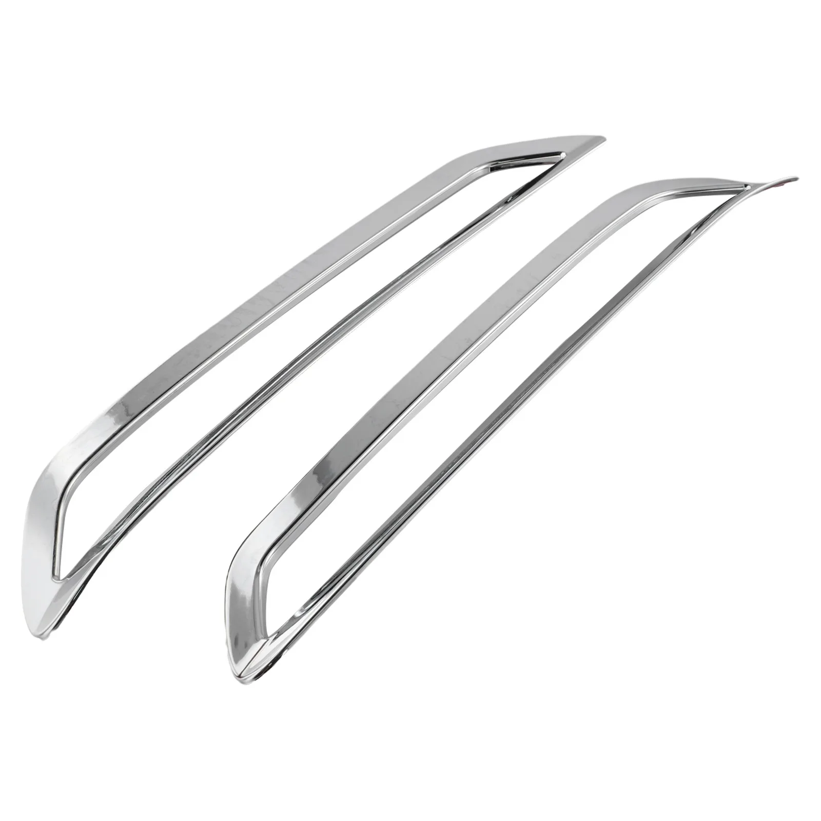 Car Lampshades Fog Light Frame Accessory Car Chrome-plated Elegant Enhanced Visual Appeal Car Enhancement Brand New