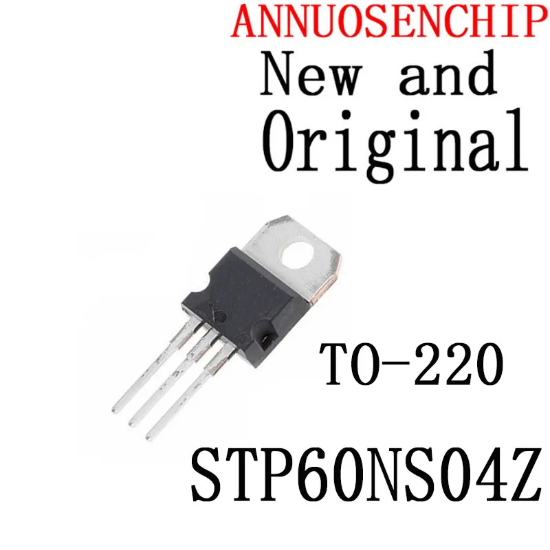 5PCS New And Original TO-220 P60NS04Z P60NS04 TO220 60A 40V STP60NS04 STP60NS04ZB STP60NS04Z