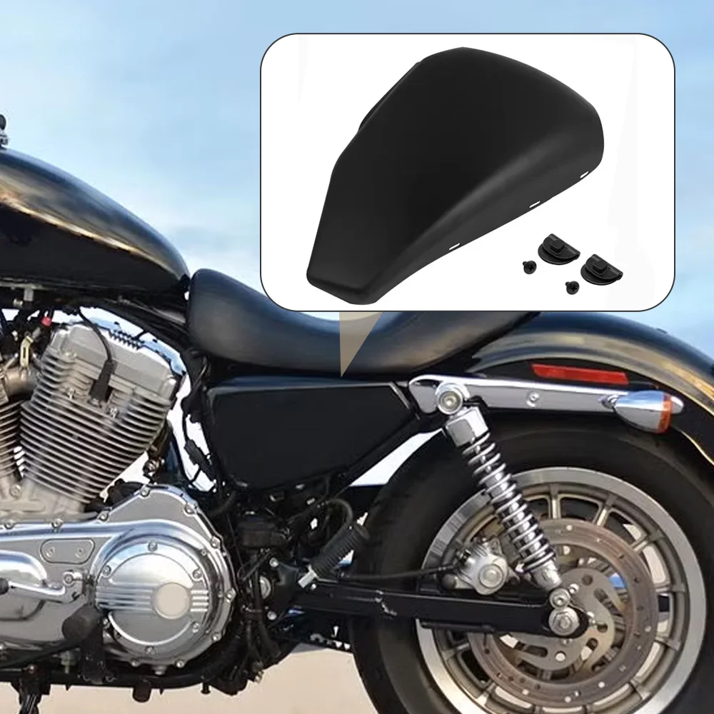 

Motorcycle Left Side Battery Fairing Cover For Harley Sportster 883 1200 2004 2005 2006 2007 2008 2009 2010 2011 2012 2013