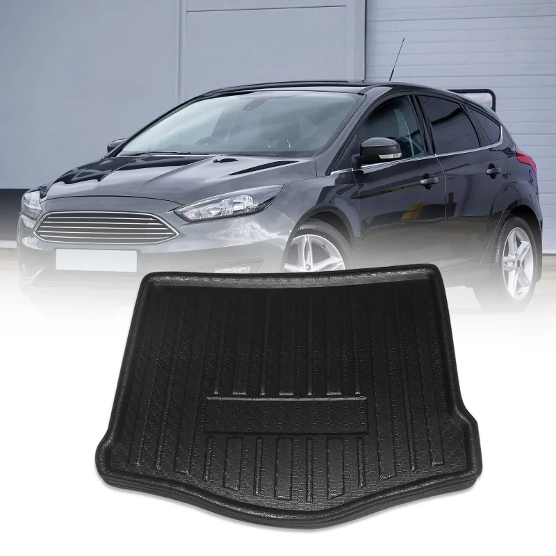 

Cargo Trunk Tray Cargo Liner Rear Floor Mat for Ford Focus Hatchback 2012-2017 United States