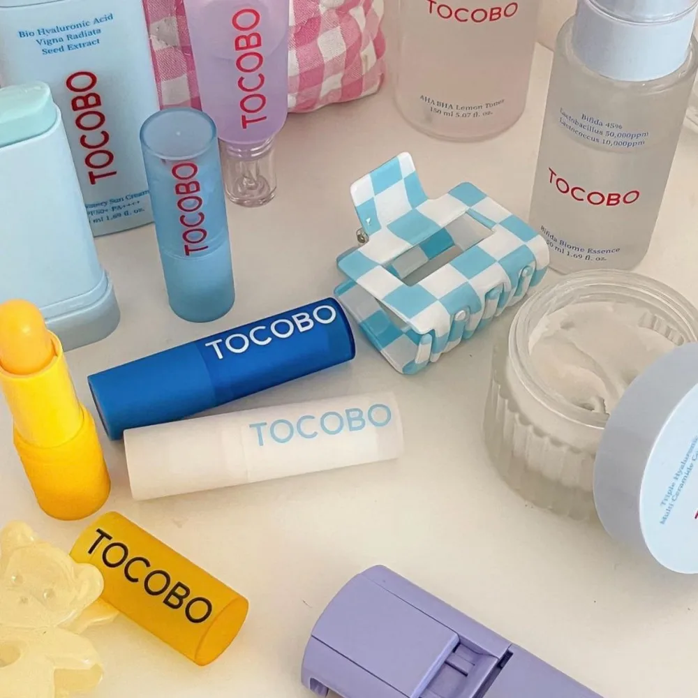 Korean Makeup High Moisturizing Lip Balm Mirror Lipstick, SPF50 Sunscreen Sun Stick, Makeup Remover Oil, Skin Care
