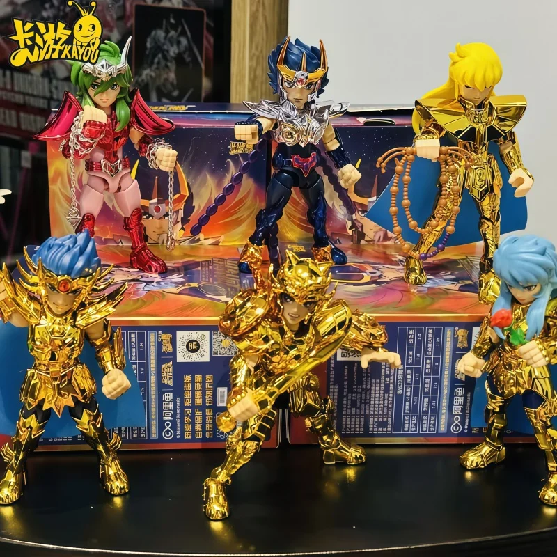 Hot KAYOU Saint Seiya Figure Version V1v 2 légende de la terre Sainte périphérique poupée modèle Rare Kayou Figure Anime jeu cadeau jouet