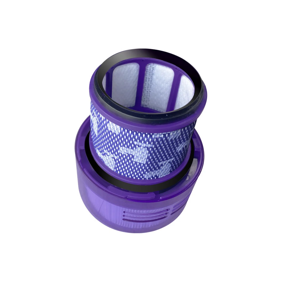 استبدال فلتر Hepa out، V11 كبير الحجم ، كبير الحجم المطلق + الفراغات. مقارنة مع الجزء 970422-01