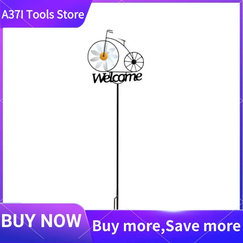 

Wind Spinner Metal 3D Windmill Bike Stand Craft Outdoor Yard & Garden Accessoriess