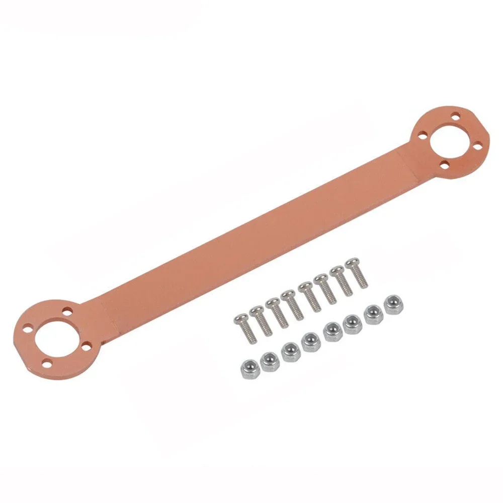 CW01 Aluminium RC Frontstrebeplatte für 1/10 Tamiya CW-01 Lunch Box Midnight Pumpkin K93453 Chassis Buggy Car Upgrades