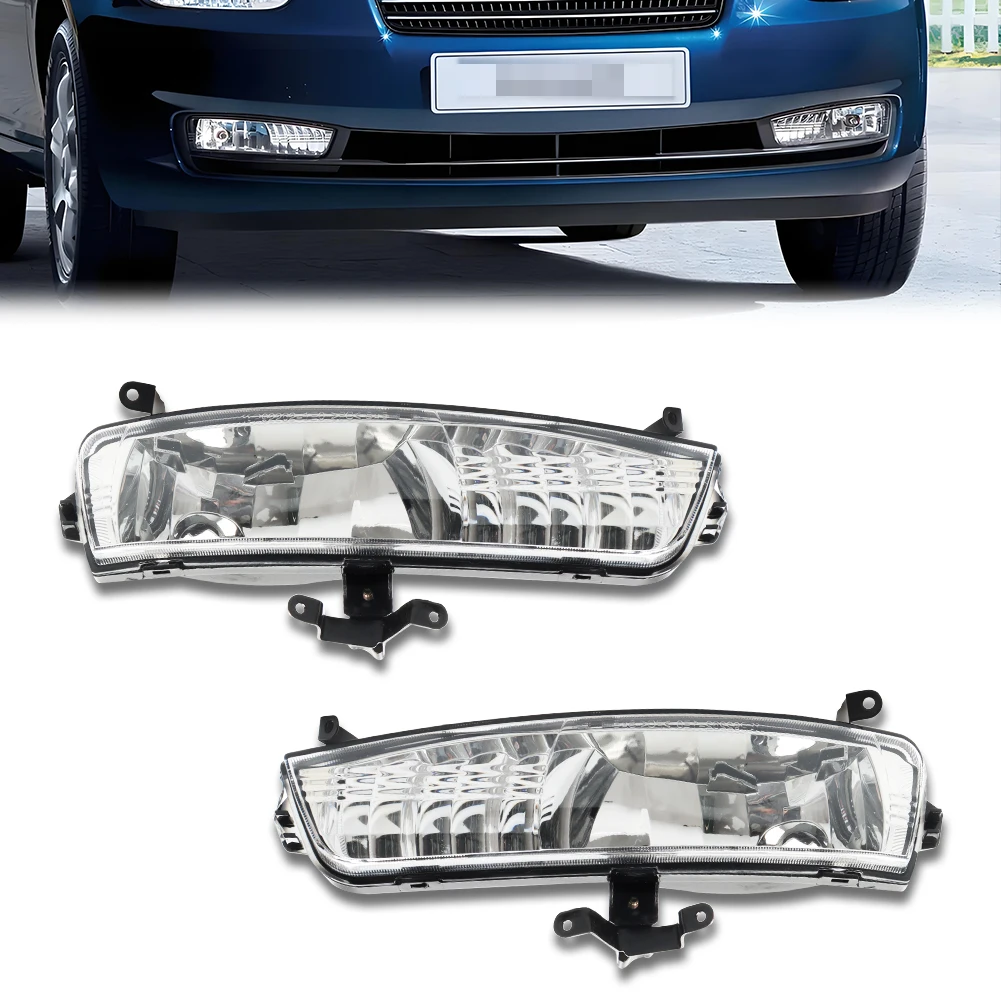 

2PCS Clear Lens Front Bumper Fog Light Driving Light W/Halogen Bulb For 2006 2007 2008 2009 2010 2011 Hyundai Accent 922011E000