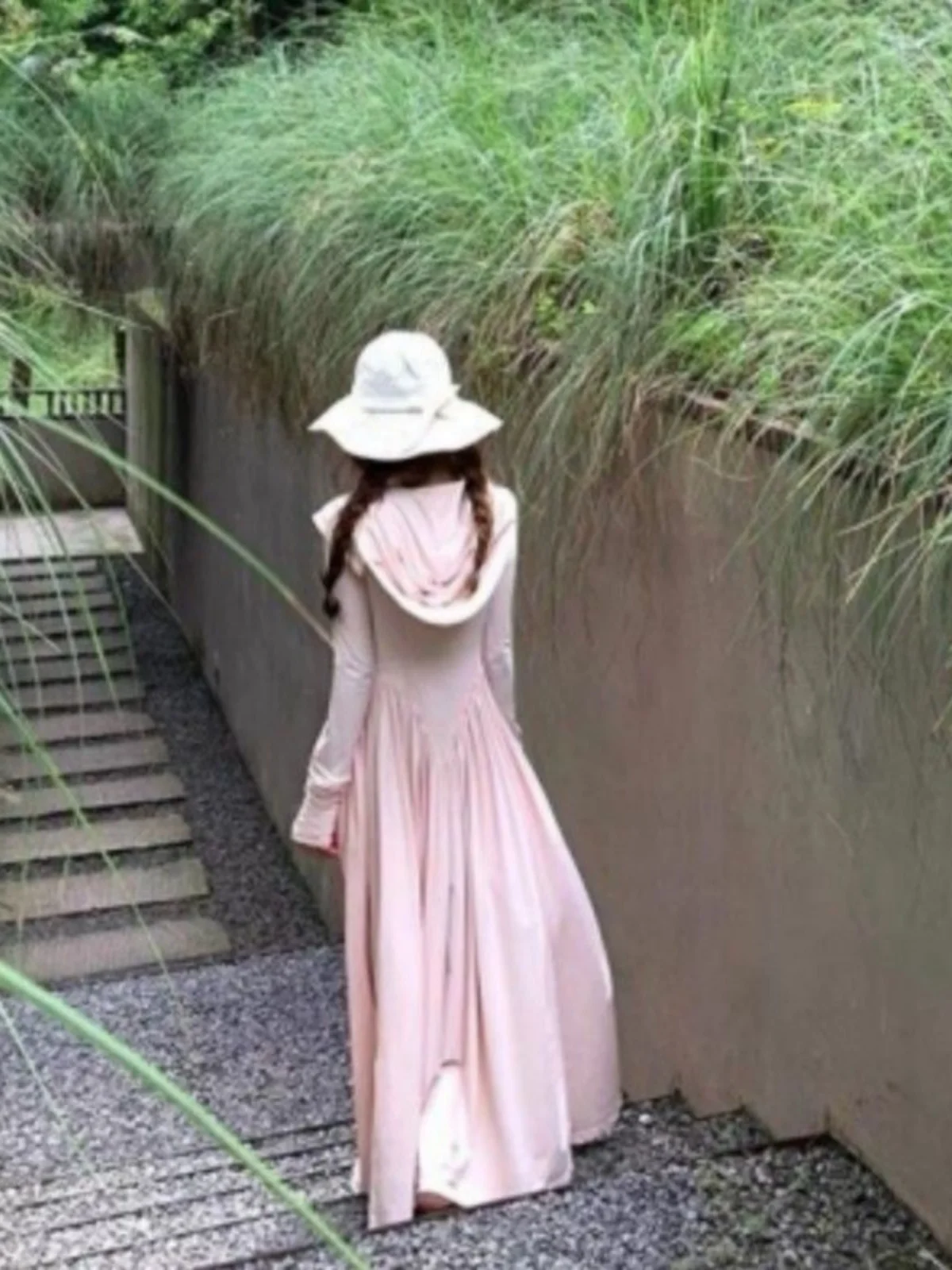 sun-protection-ice-silk-hooded-lightweight-women's-outerwear-breathable-summer-original-design-high-waist-polyester-fabric