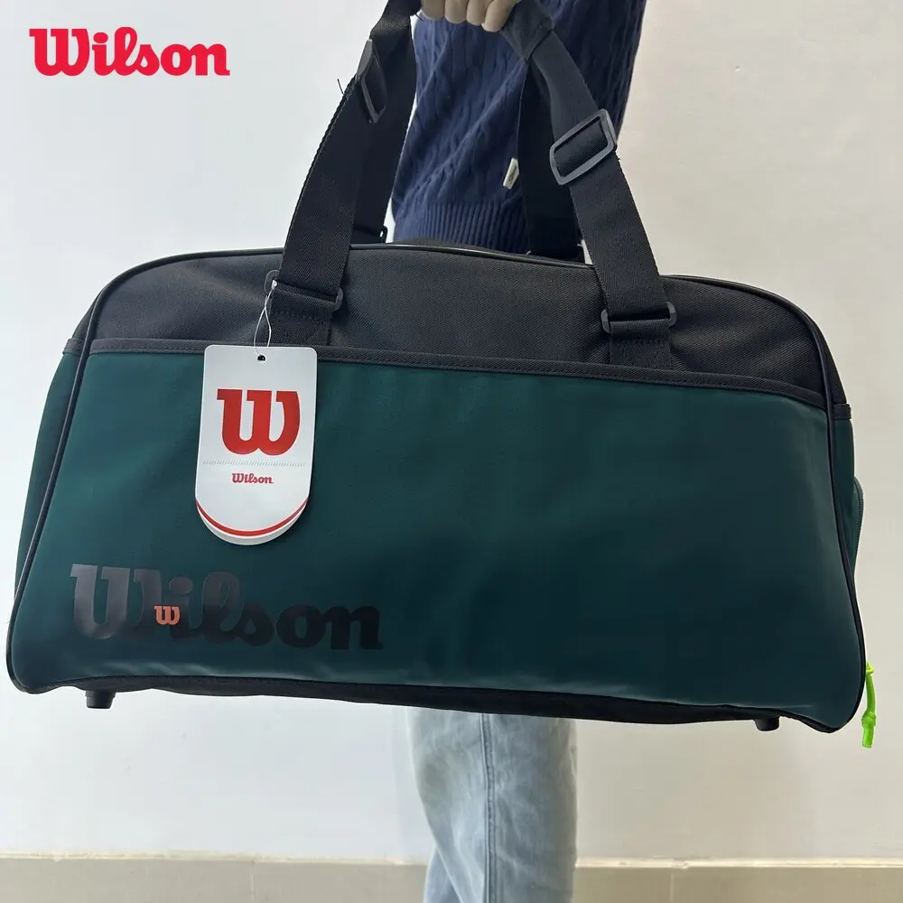 Wilson Blade Super Tour v9 2024 Smaragdgrüne kleine Reisetasche Tennisschlägertasche Court Tournament Tennistasche Max für 2-teilige Schläger