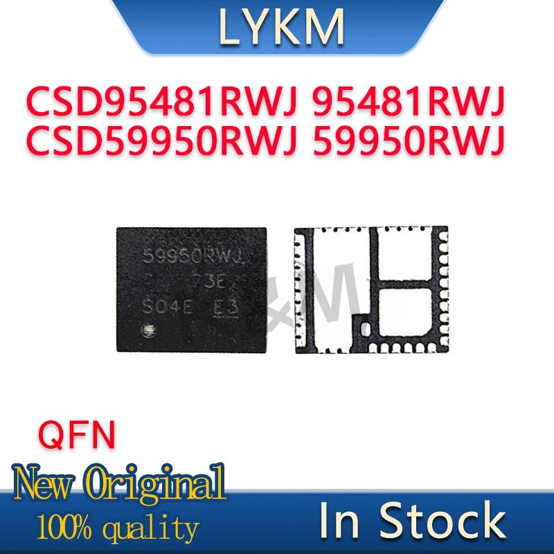 2-5/PCS New Original CSD95481RWJ 95481RWJ CSD59950RWJ 59950RWJ  QFN Graphics card chip In Stock