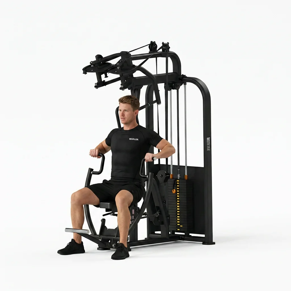 Distributor Wanted Commercial Gym Fitness Equipment with Great Cushion Material Strength Training Plate Loaded Rowing Machine