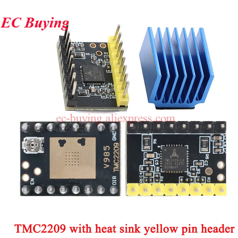 5Pcs/1pc TMC2208 TMC2209 ATD5833 TMC2225 3D Printer Accessories Stepper Motor Ultra Quiet Driver Module Controller Board