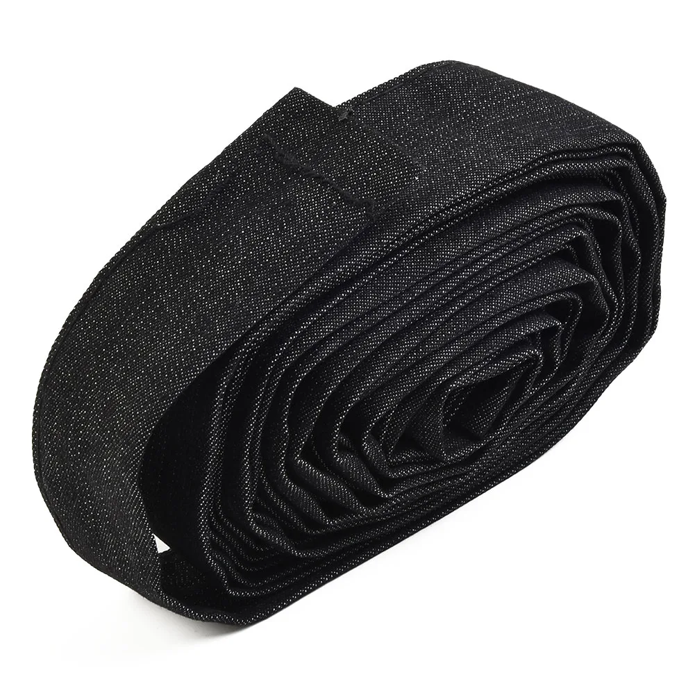 Tape Protective Cover 7.5m / 25ft Black Cable Cover Cotton Hose Wrap Hydraulic Protective Sleeve Sheath Brand New