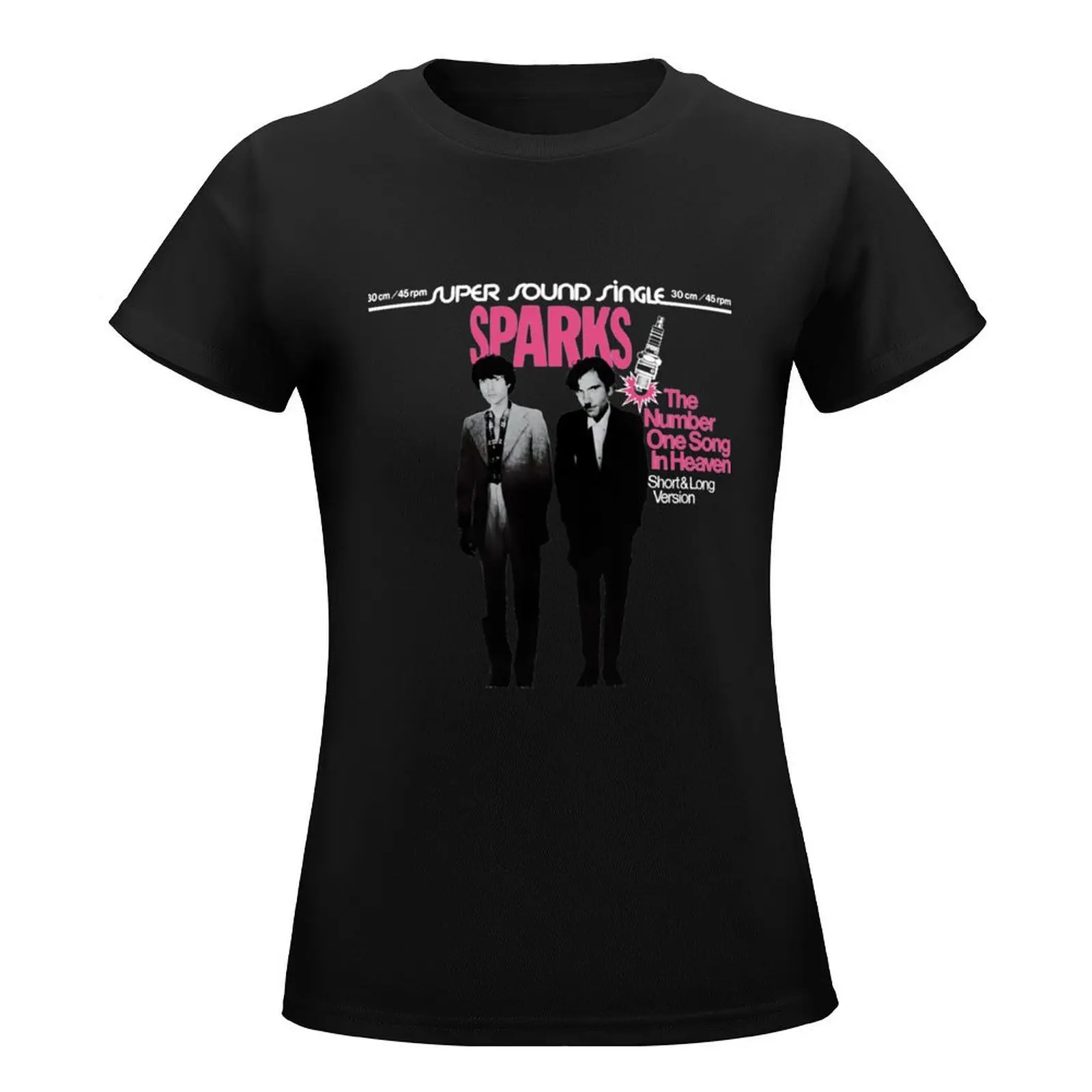 For Men Women Sparks - The Number One Song In Heaven Christmas T-Shirt blacks animal print Women's tee shirt