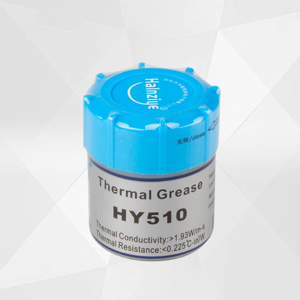 10/20g HY510 Grey Silicone Compound Thermal Paste Conductive Grease Heatsink For CPU GPU Chipset Notebook Cooling with Scraper