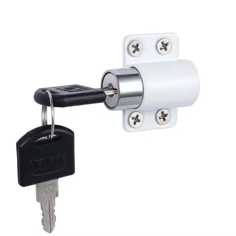 Aluminum Alloy Door Window Security Lock Window Restrictor Locks Sliding Window Lock Child Safety With 2 Keys