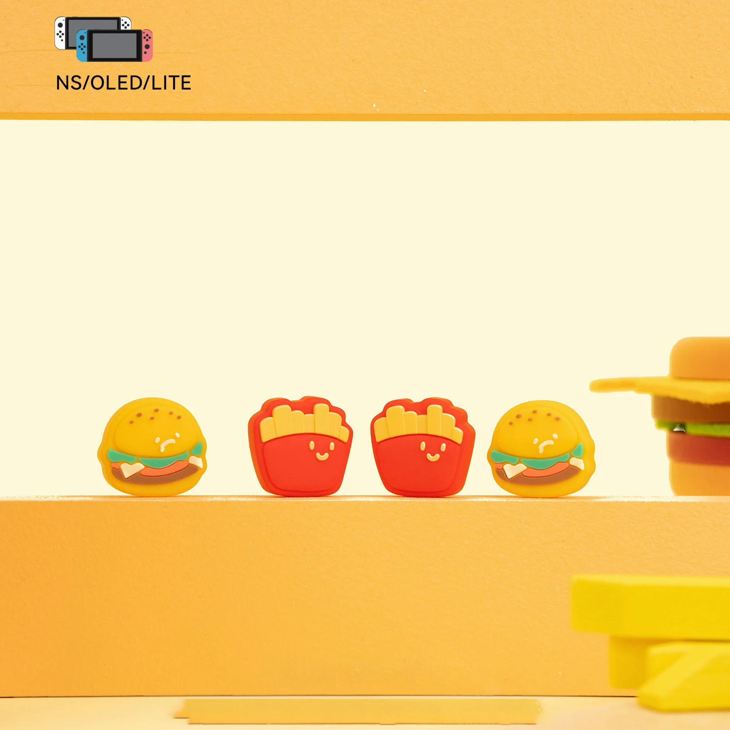 ซิลิโคนผีจับนิ้วหัวแม่มือสำหรับนินเท็นโดสวิตช์ปลอกหุ้มจอยสติ๊ก