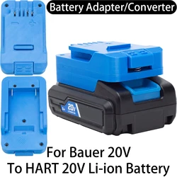 Adapter Converter For Bauer 20V Li-ion Tool To Hart 20V Li-ion Battery Adapter Converter Power Tool Accessory