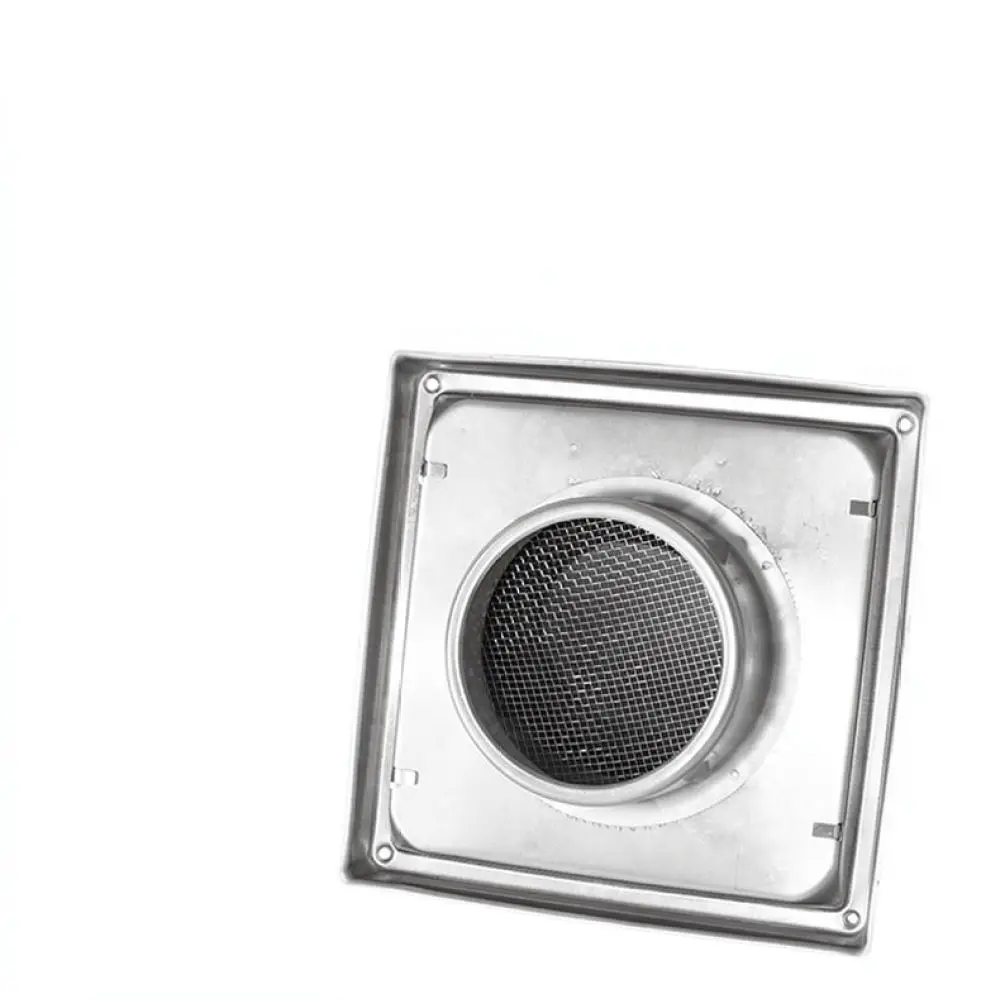 304 Stainless Steel Exterior Air Exhaust Cap Ventilation Grille For Dryer Ducting Kitchen Bathroom Wall Air Outlet