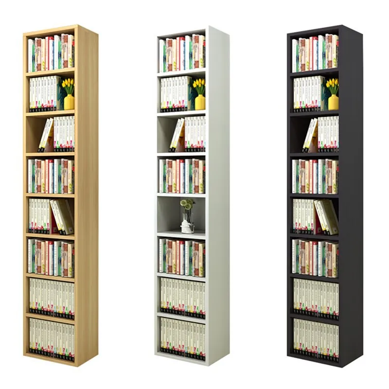 Fixed bookcase bookshelf balcony corner adjustable cabinet