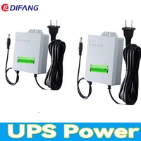 DIFANG 3600/5400mAH UPS adaptador de corriente de batería impermeable DC12V batería de respaldo cámara CCTV fuente de alimentación cargador de enrutador