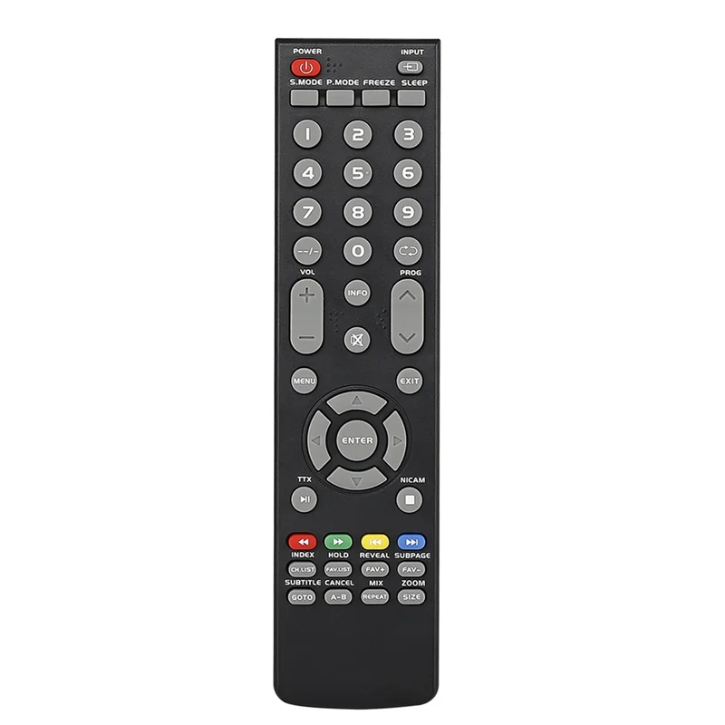 Remote Control M09K Remote Control Hitam Cocok Untuk Remote Control TV ASANZO Remote Control Bebas Pengaturan Versi Bahasa Inggris