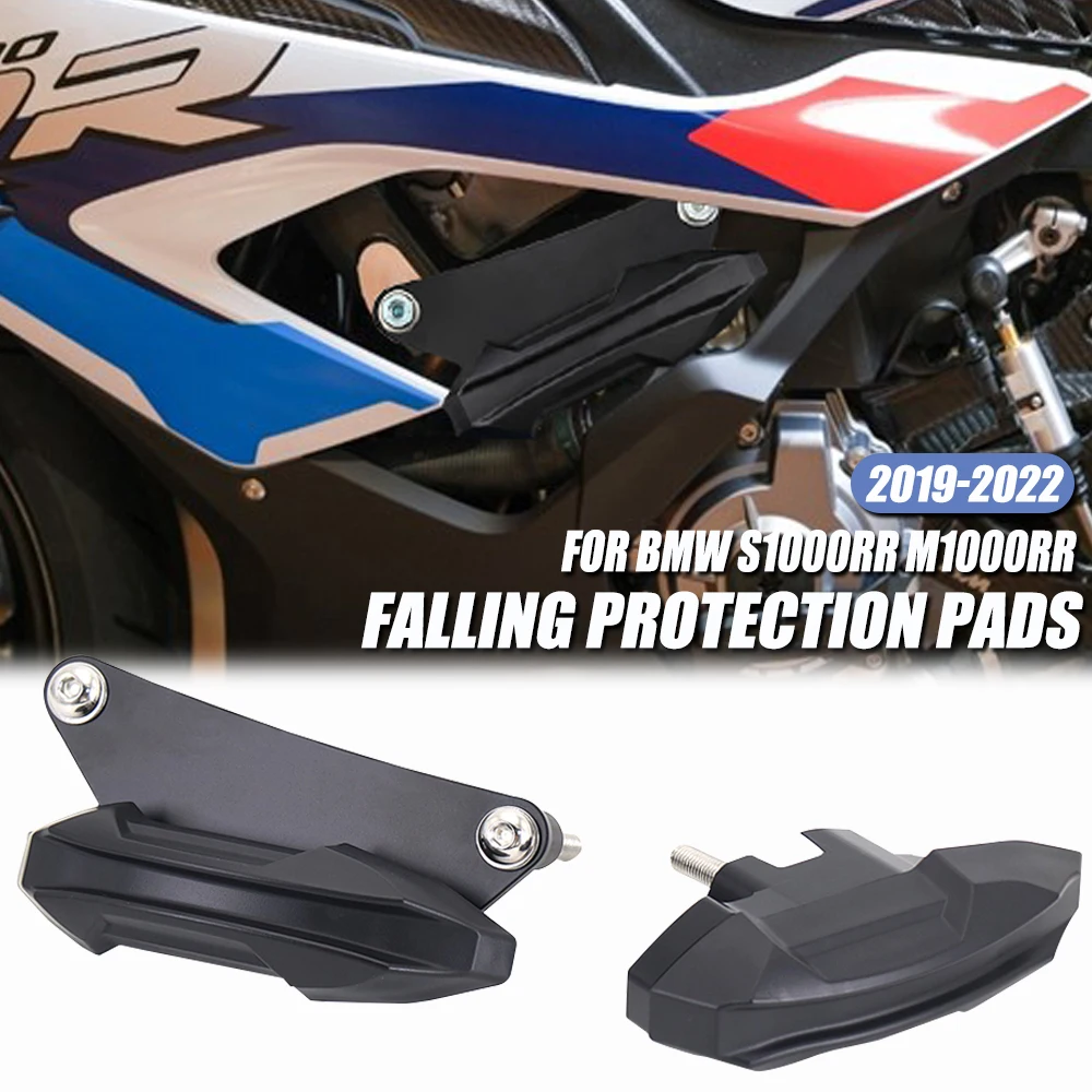 

For BMW S1000RR M1000RR M S 1000 RR 2019-2022 Motorcycle Frame Sliders Pad Protector Anti-Fall Glue Falling Protection Pads Set