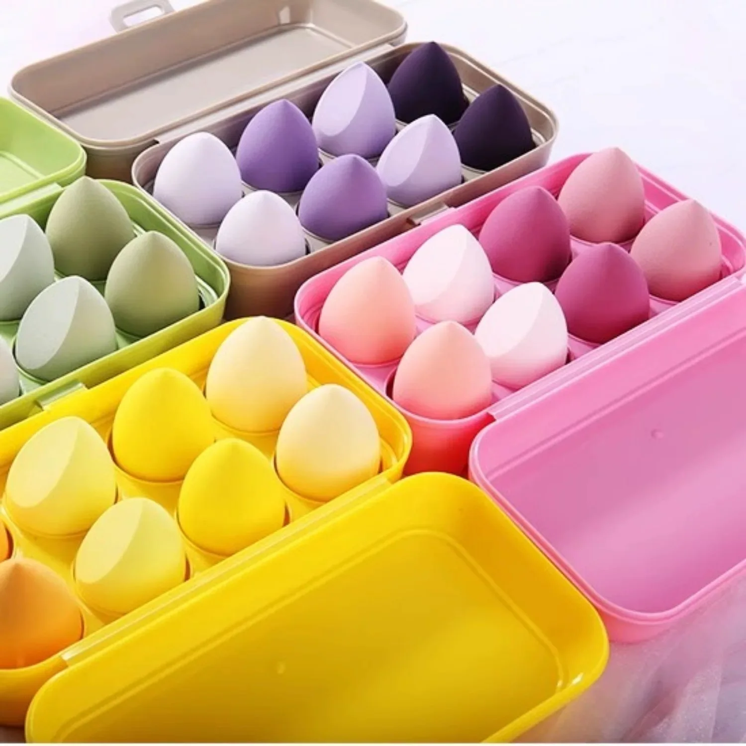 Esponja cosmética para maquillaje, base en polvo, esponja de maquillaje profesional para mujeres, herramientas de maquillaje, accesorios cosméticos, 1 Uds.