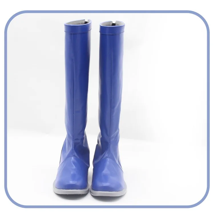 Kaitoo 코스프레 신발 애니메이션 액세서리 코스프레 소품 PU 가죽 신발 할로윈 카니발 부츠 맞춤 제작