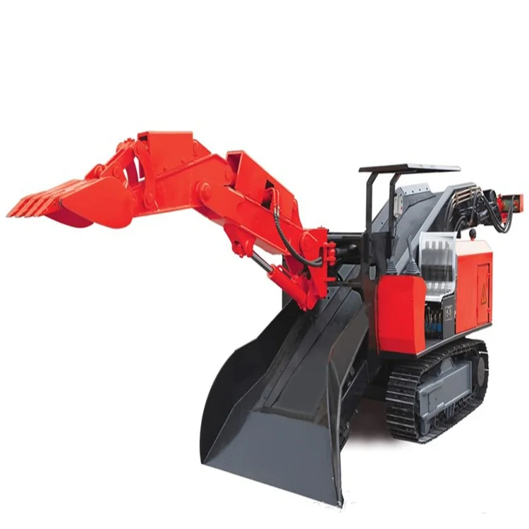 Hot Sale Raking Machine Small Mining Loading And Unloading Equipment Mucking Loader Crawler Slag Removing Machine