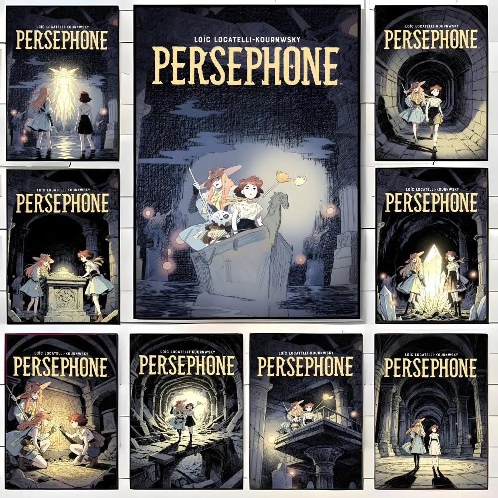 ANIME P-Persephone Poster Wall art print art suitable for living room bedroom bar parlor home decor gift