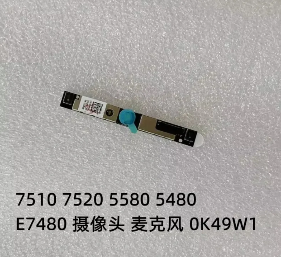 For Dell 7510 7520 5580 5480 E7480 Camera Microphone 0K49W1