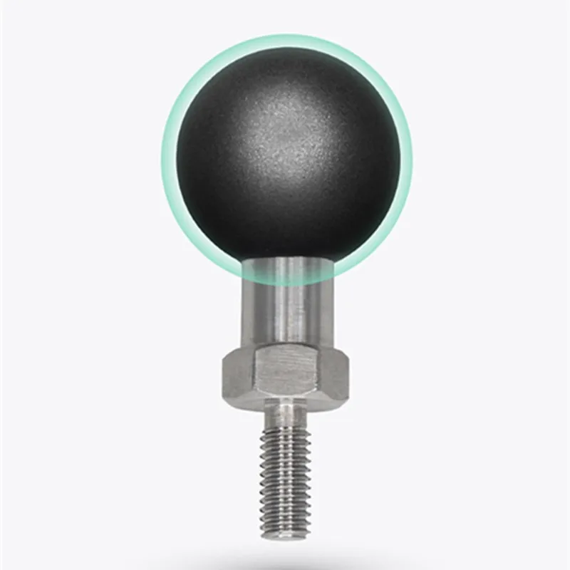 1-дюймовый шариковый адаптер с винтом с наружной резьбой M6X15 мм для Insta360, GoPro, DJI OSMO для креплений Ram