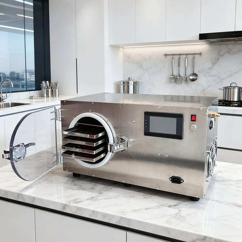 FOB Household Small Freeze Dryer Freeze Dryer Vacuum Quick Freezing Food Drying Box - Image 4