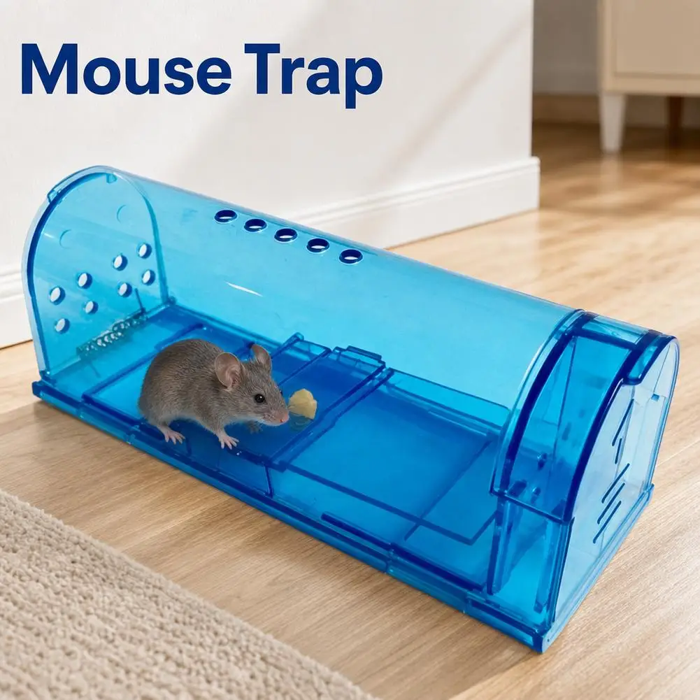 Plastic Humane Mouse Trap Catch and Release Mouse Traps Powerful Mouse Trap Safe Pet Child Friendly Eco Non Toxic Durable 2026