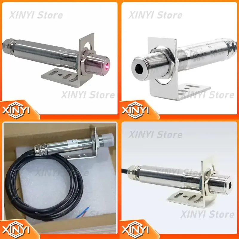 Non Contact Infrared Temperature Transmitter Sensor 100C 200C 800C 1200C IR Temp Gauge for Choose