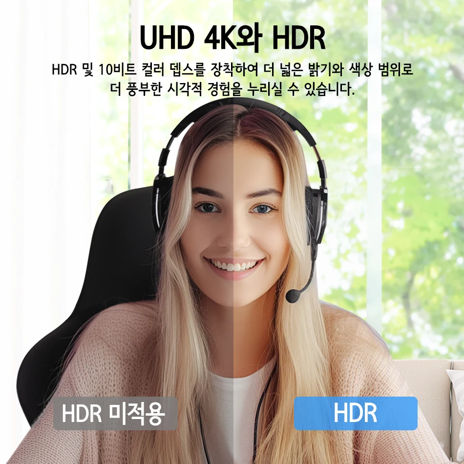 4K 웹캠 UHD 웹 카메라 HDR 스트리밍 USB 카메라등 듀얼 노이즈 캔슬링 마이크가 탑재된 EMEET S800 웹캠 Sony 센서 탑재