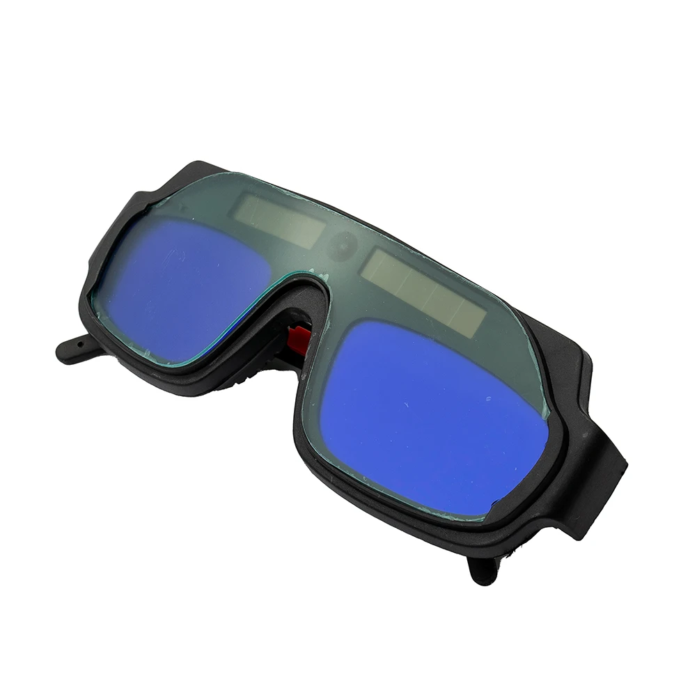 Solar Powered Welding Mask Helmet Glasses, Anti Glare and Anti Scratch, Resistant to Shocks, Protect Eyes from UV Rays