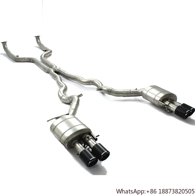 Catback Exhaust For BMW M5 F10 F15 4.4T 2012-2016 Performance Electronic Valve Exhaust System
